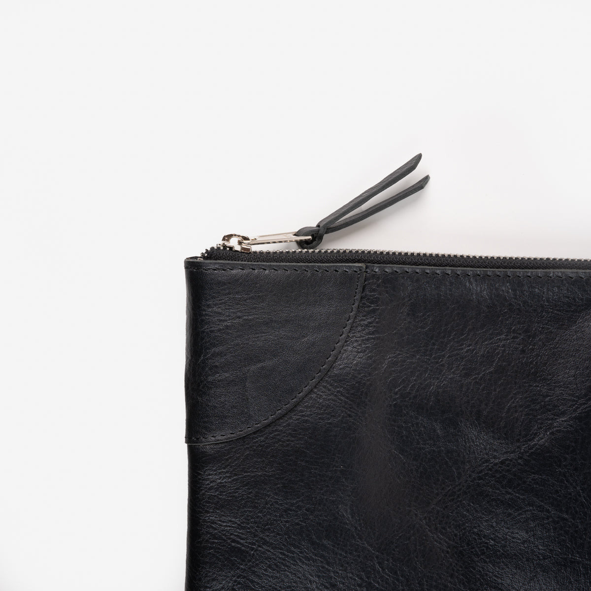 OGL-KM-BANKER-LRG-TBLK OGL Large Banker Pouch - Tumbled Black - 5