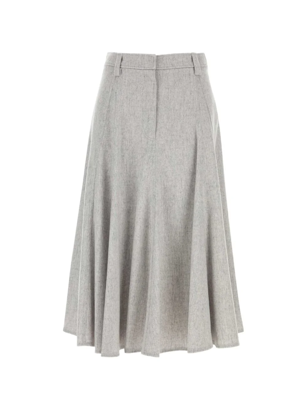 panelled flared skirt - 1