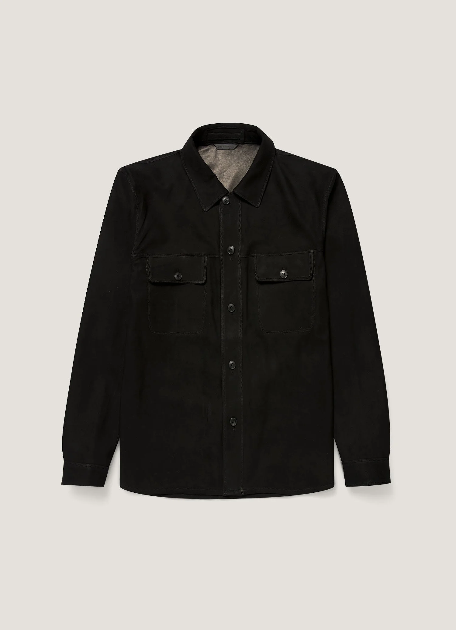 Suede Overshirt - 1
