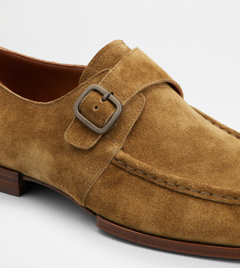 MONKSTRAPS IN SUEDE - BROWN 5