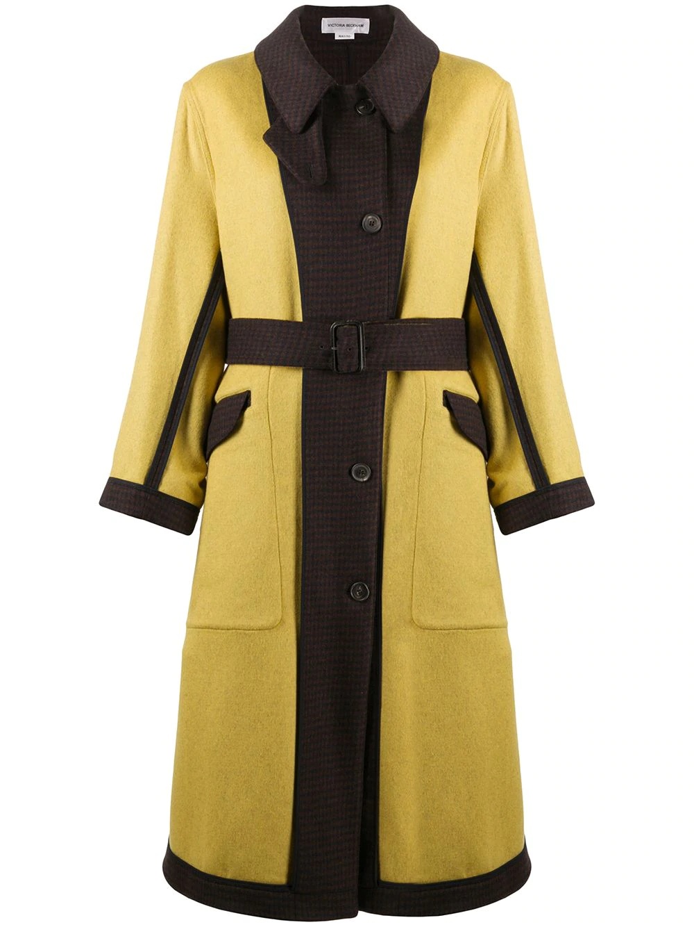 belted reversible coat - 1