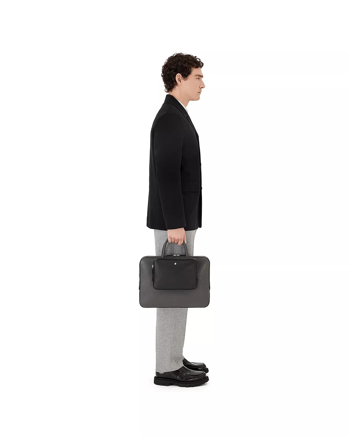 Sartorial Leather Mini Messenger Bag - 2