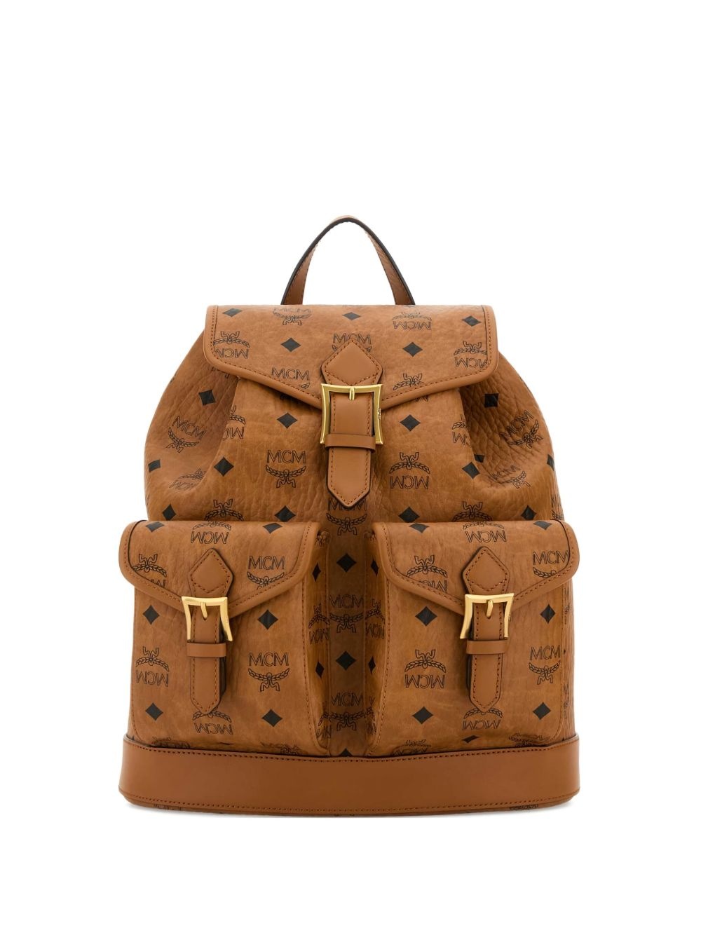 small Aren monogram-print backpack - 1