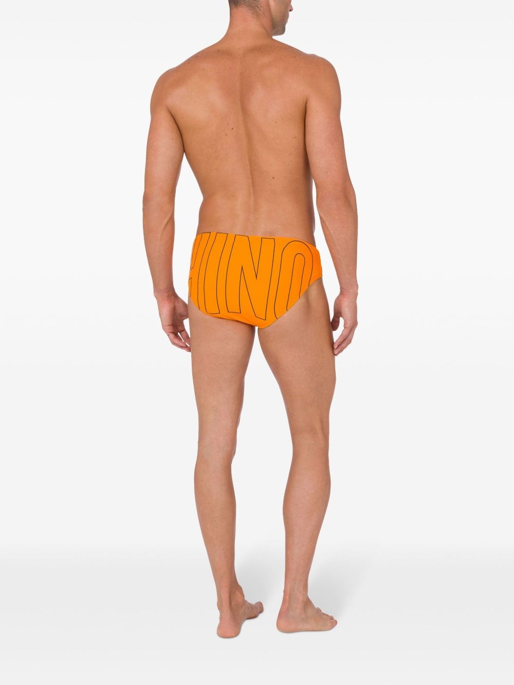 logo-print swim briefs - 4