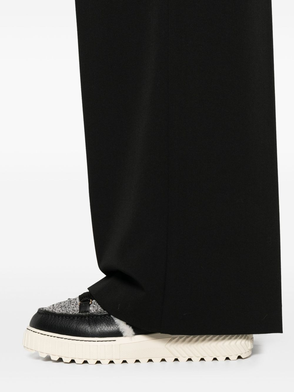 pleated-front trousers - 5
