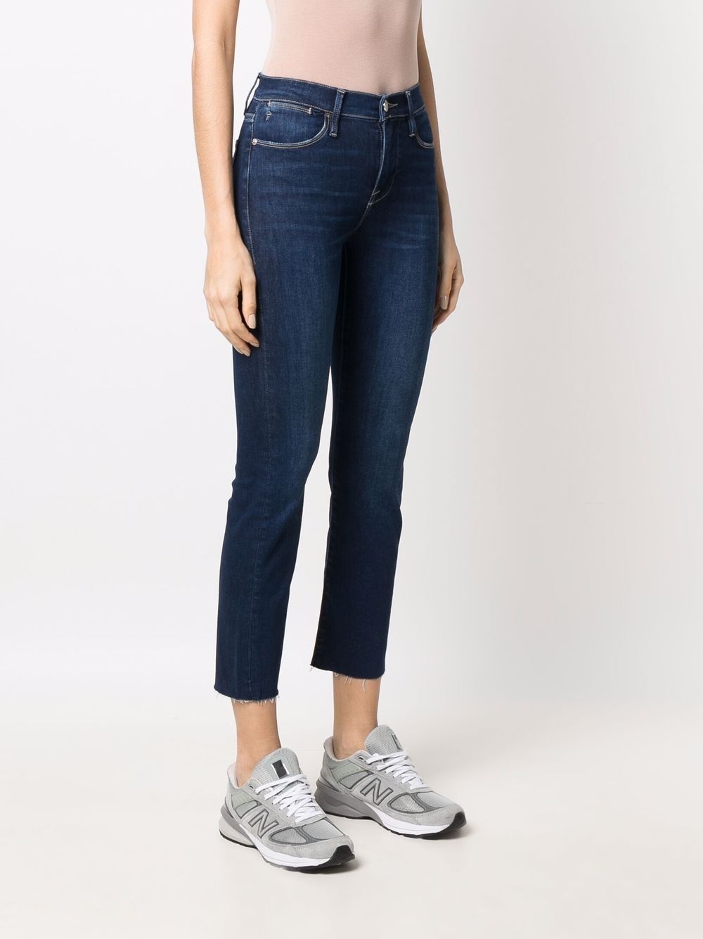 cropped skinny jeans - 3