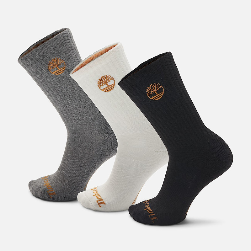 Newmarket 3-Pack Half Cushion Crew Sock 1