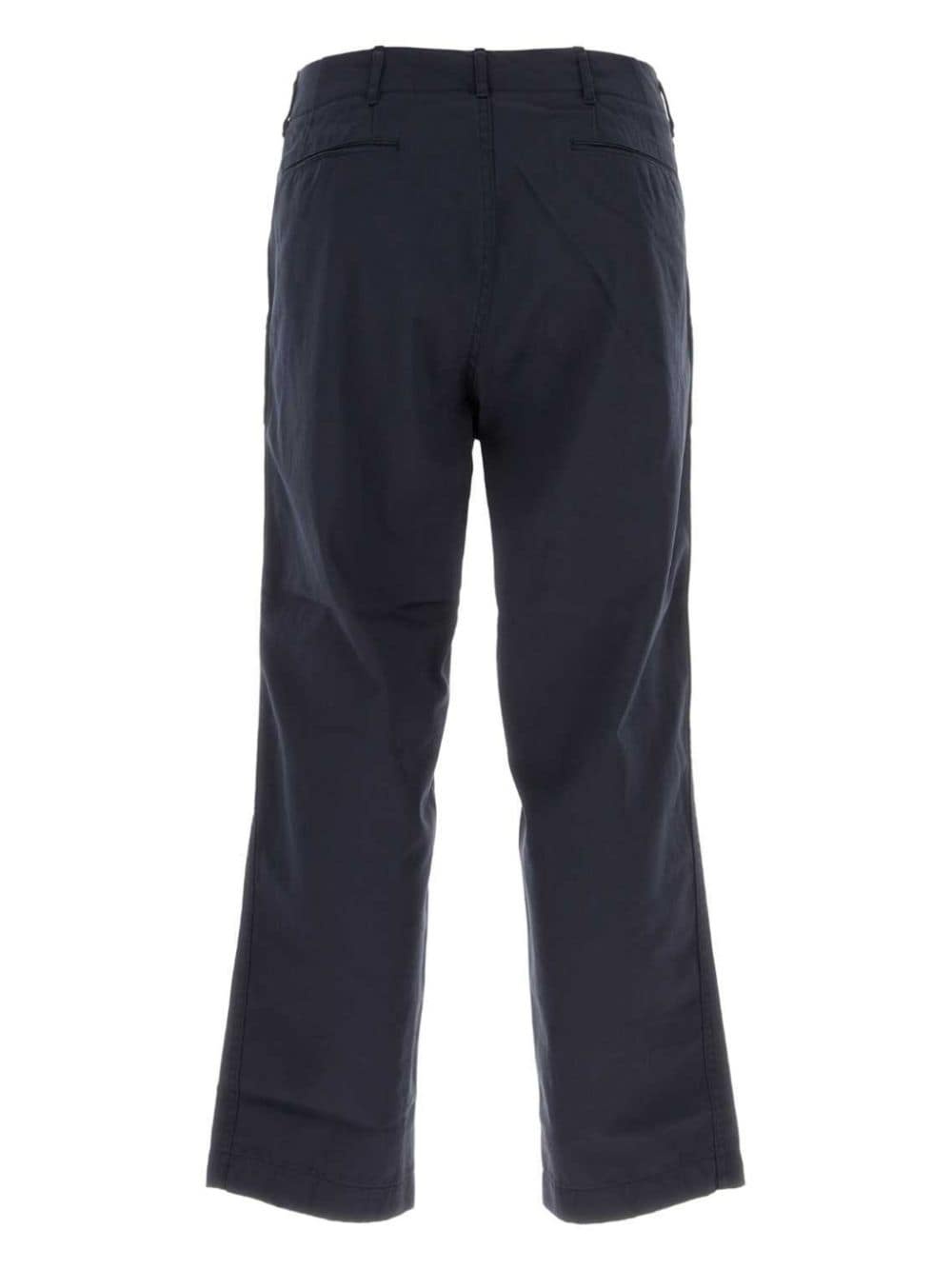 concealed-fastening straight trousers - 2