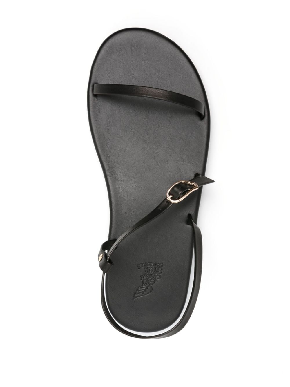 Niove flat leather sandals - 4