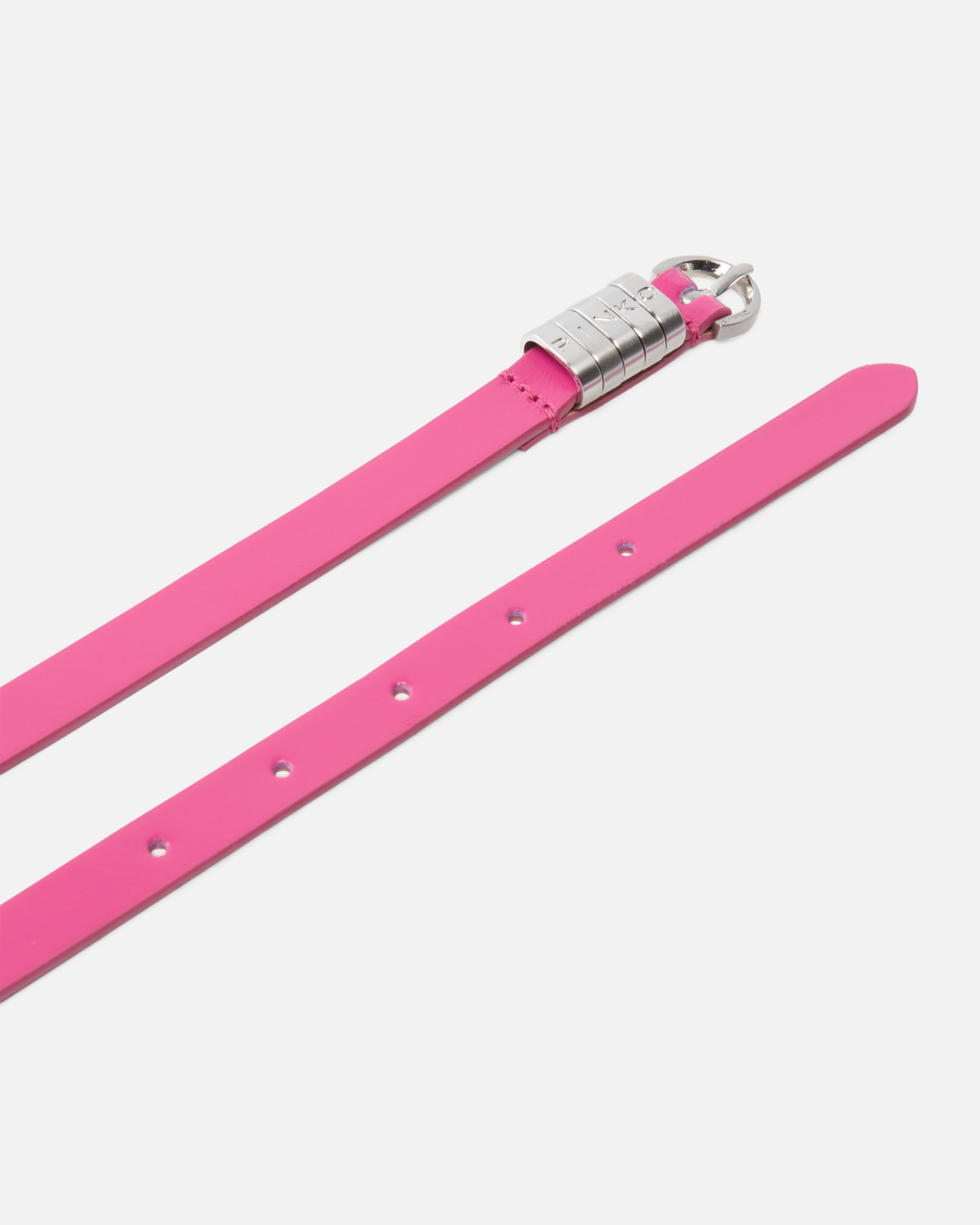 1.2-CM BELT WITH PINKO LETTERING LOGO - 3