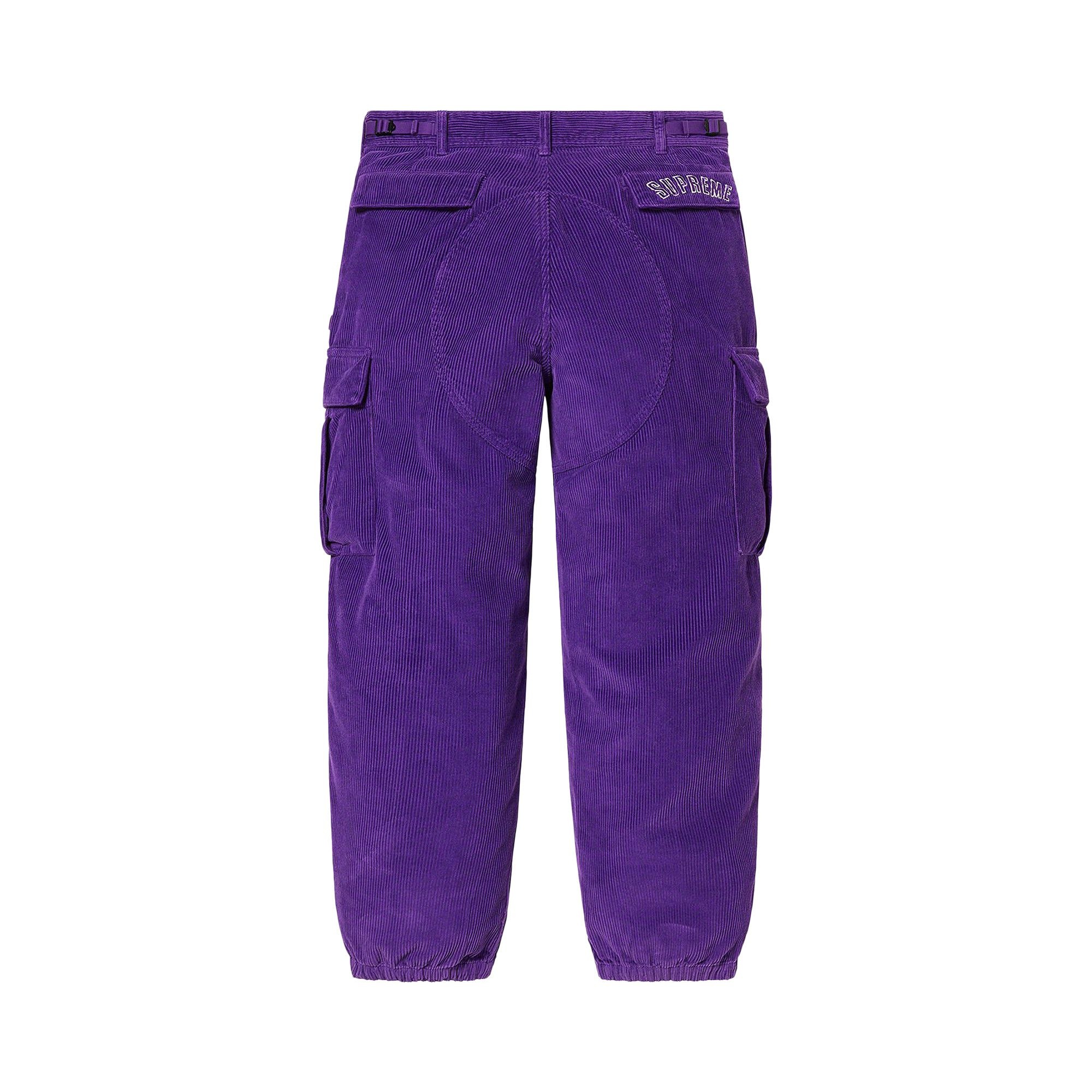 Supreme x Nike Arc Corduroy Cargo Pant 'Purple' - 2