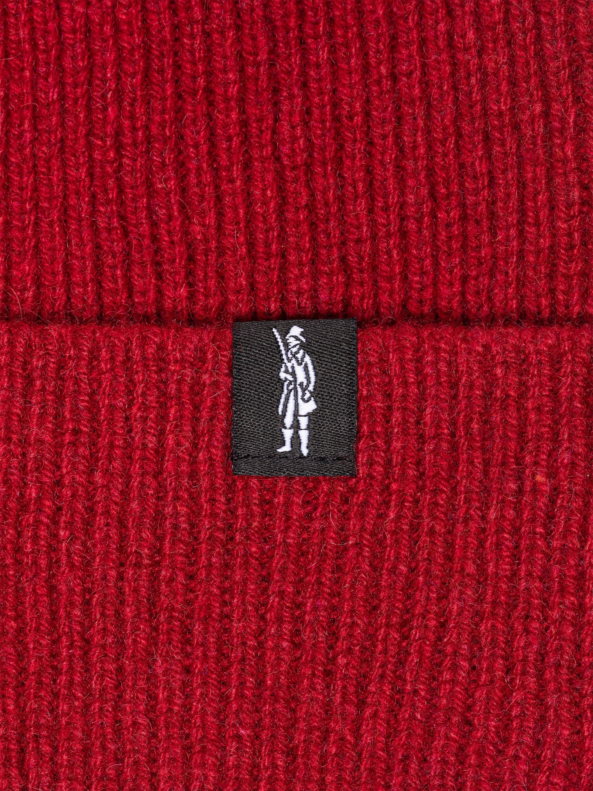 RED ECO CASHMERE BEANIE - 2