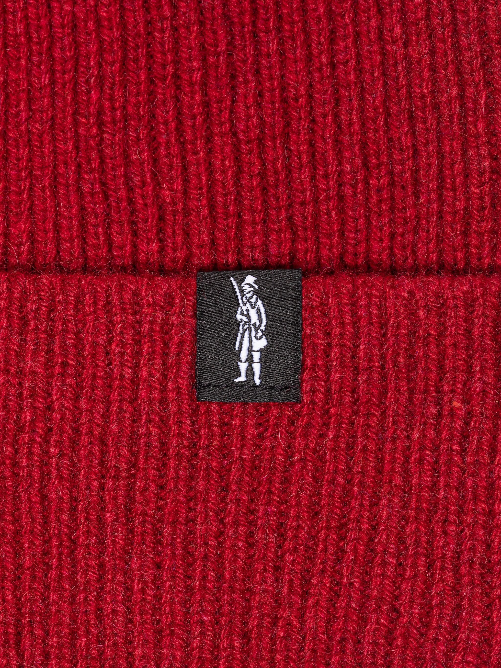 RED ECO CASHMERE BEANIE - 2