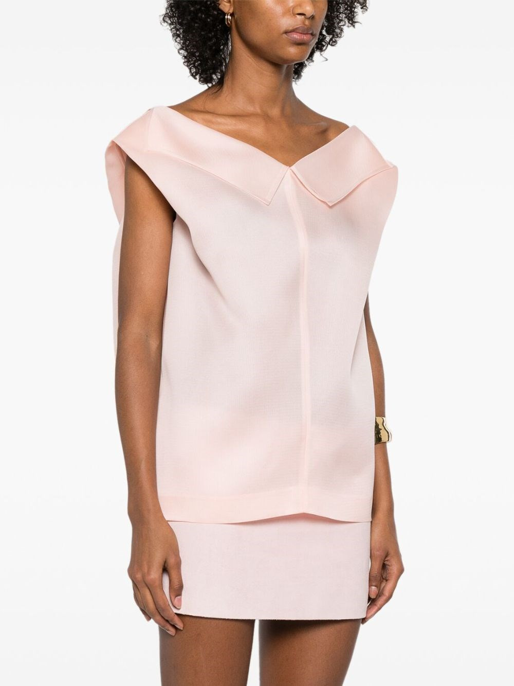 Silk gazar top - 2