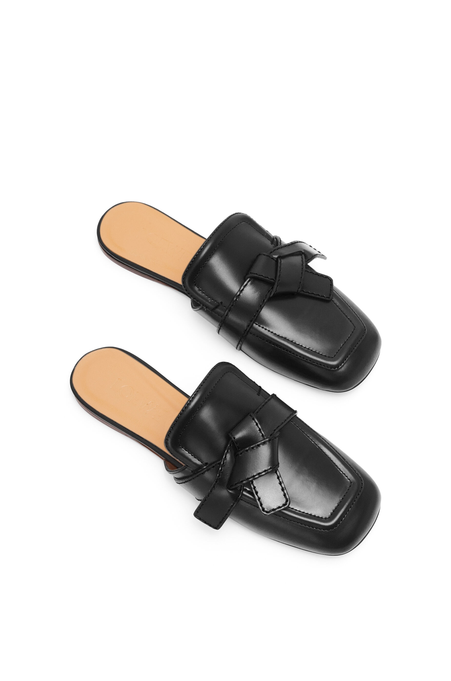 Gate flat mule in calfskin - 3