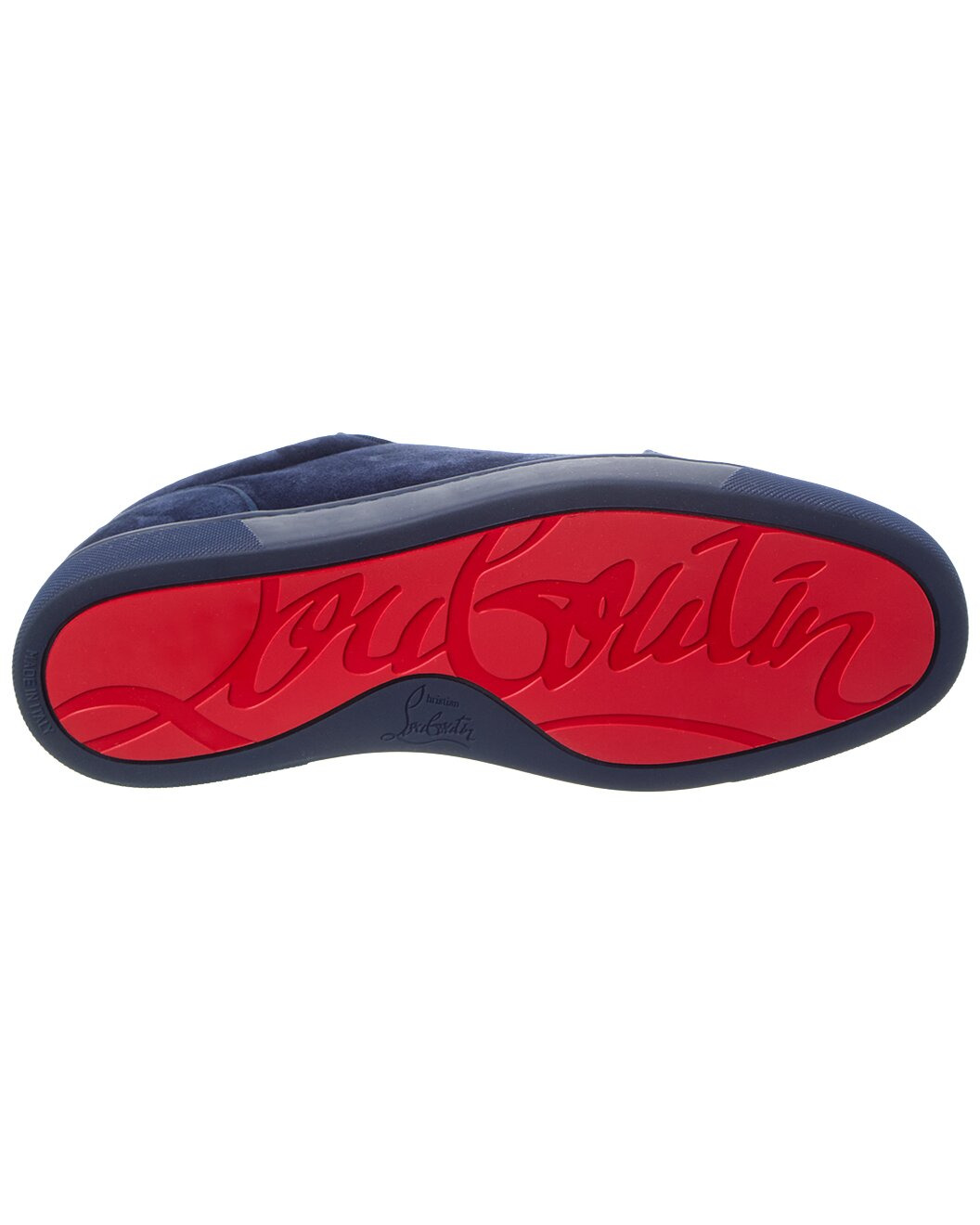 Christian Louboutin Louis Junior Suede Sneaker - 4