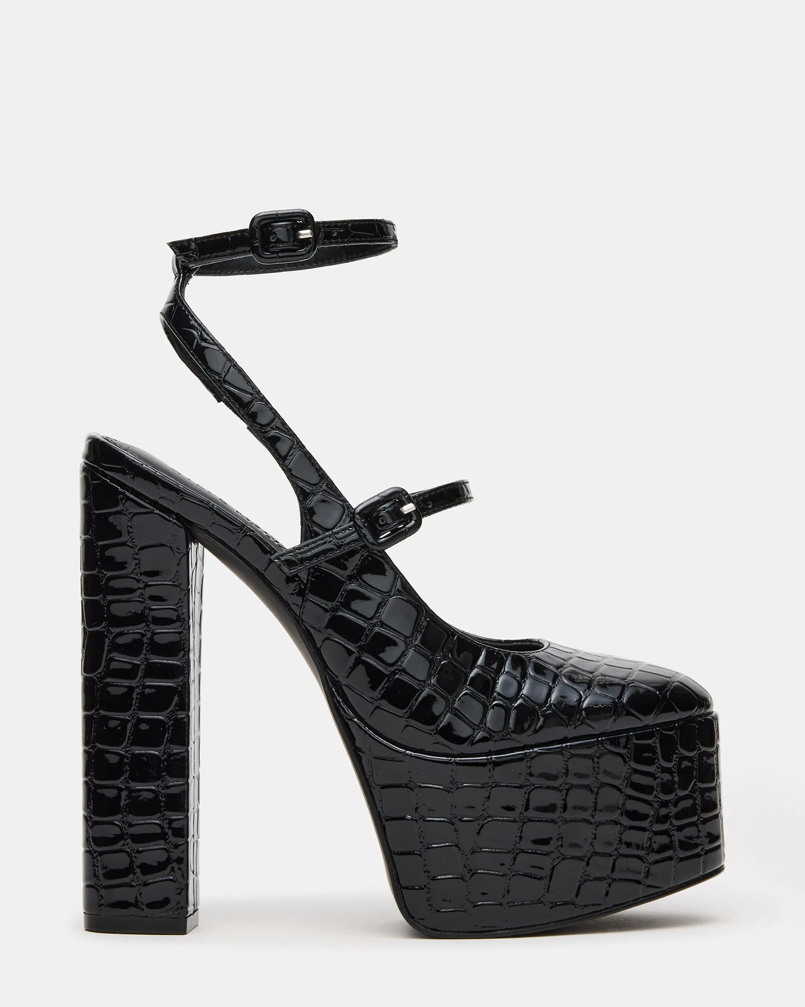SCOTLYN BLACK CROCODILE - 1