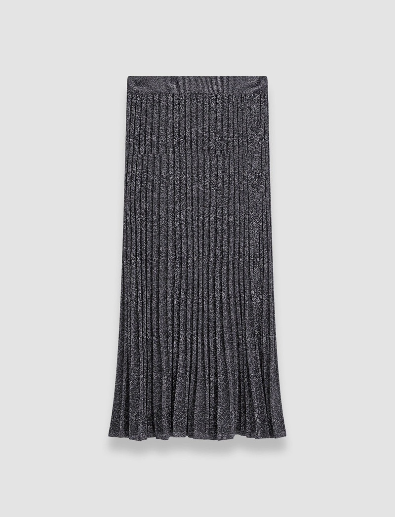 Lurex Knit Skirt 1