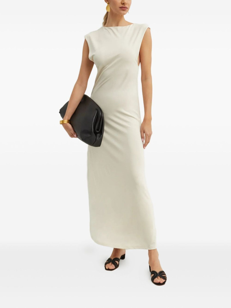 AYA MUSE boat-neck midi dress outlook
