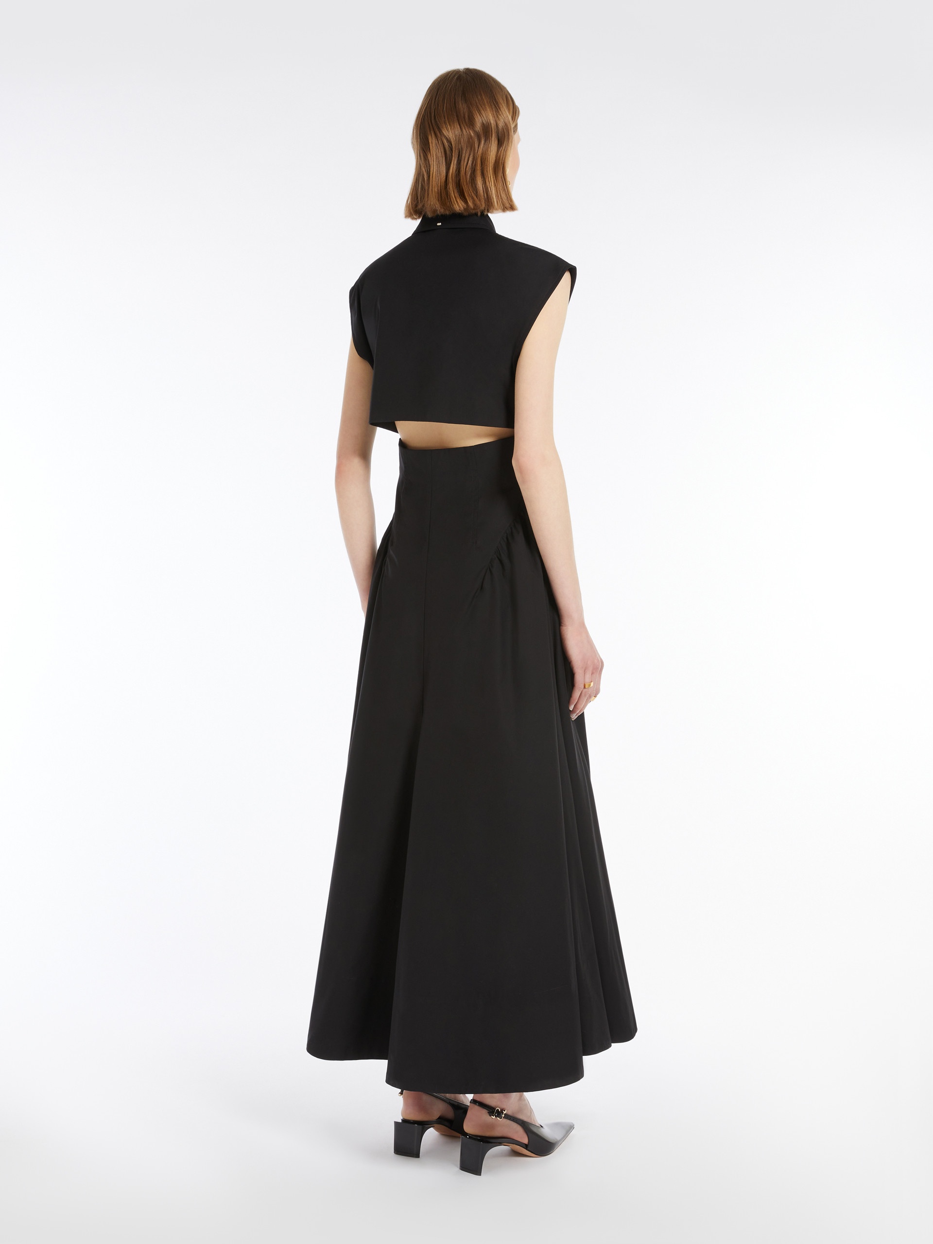 FABIANA Sleeveless cotton dress - 4