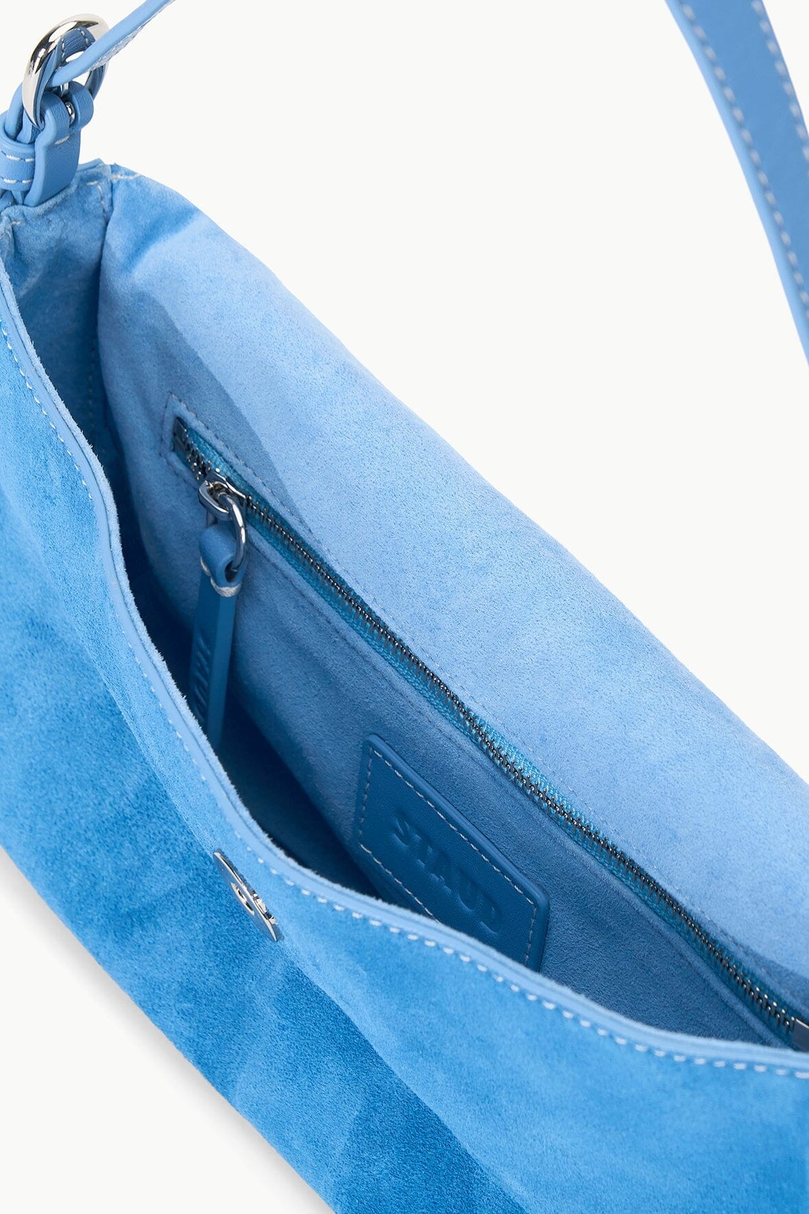 STAUD HARLOW BAG STAUD BLUE - 5
