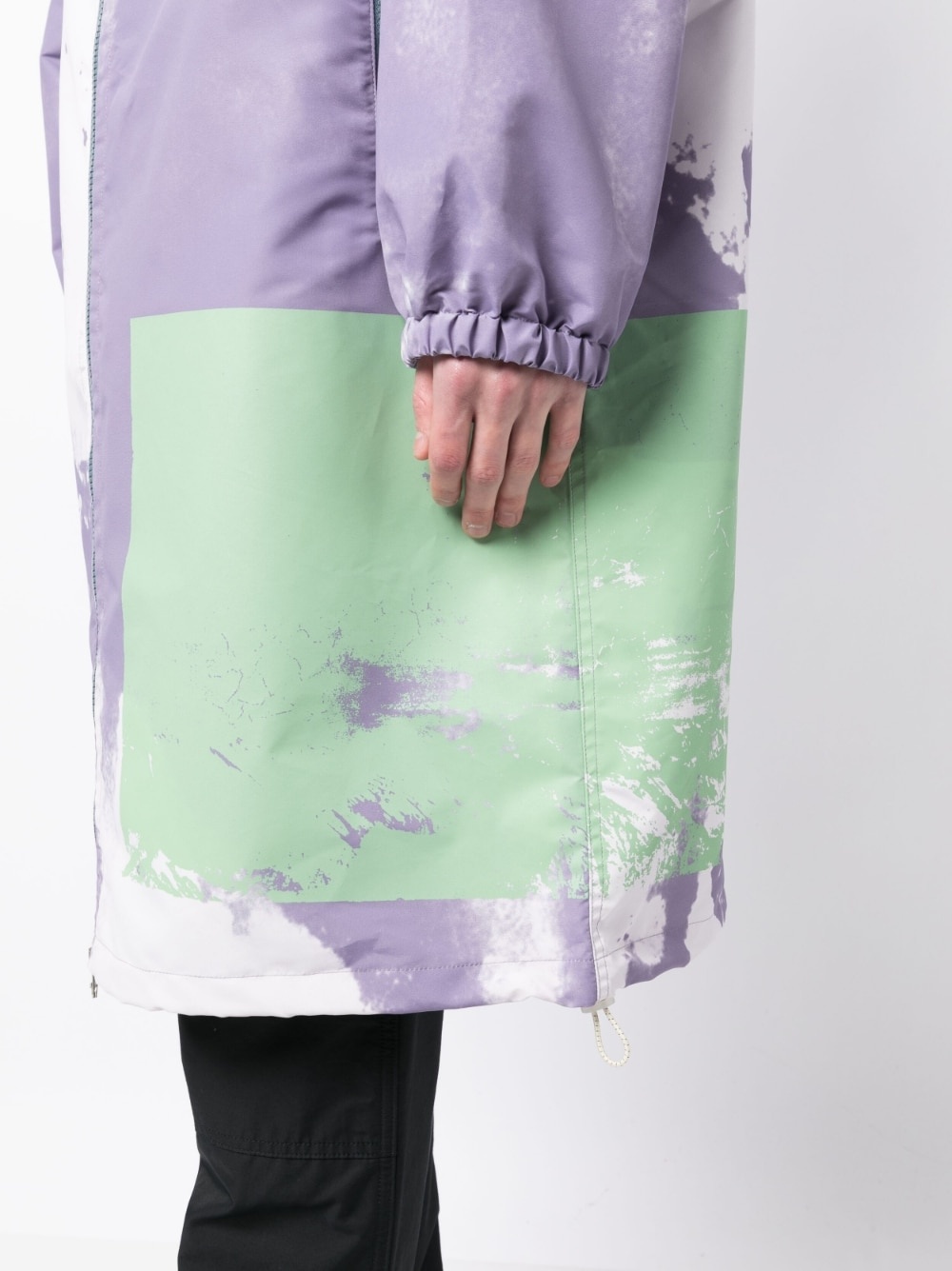 Biv abstract-print parka - 5