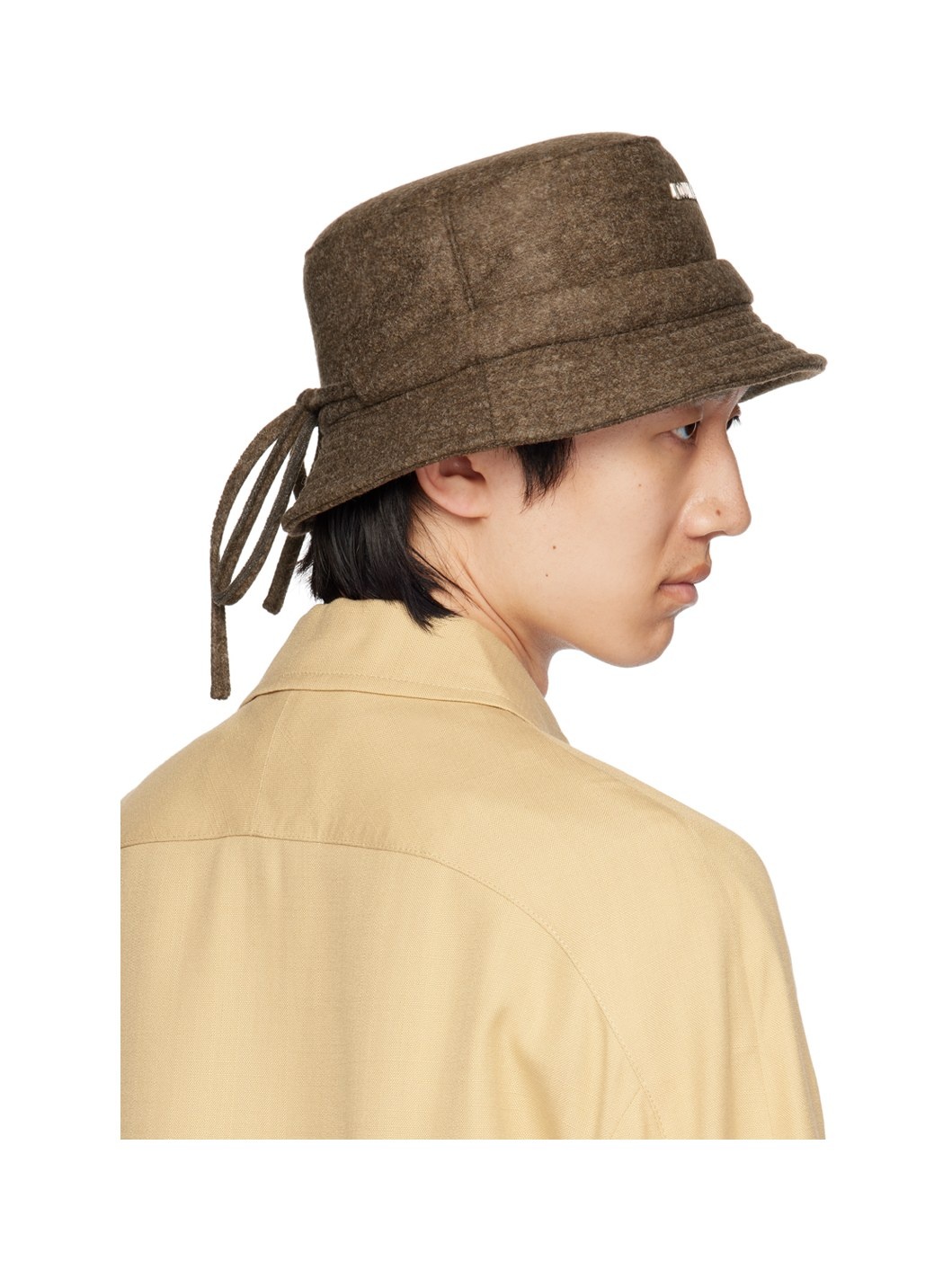 Brown Le Chouchou 'Le Bob Gadjo' Bucket Hat - 3