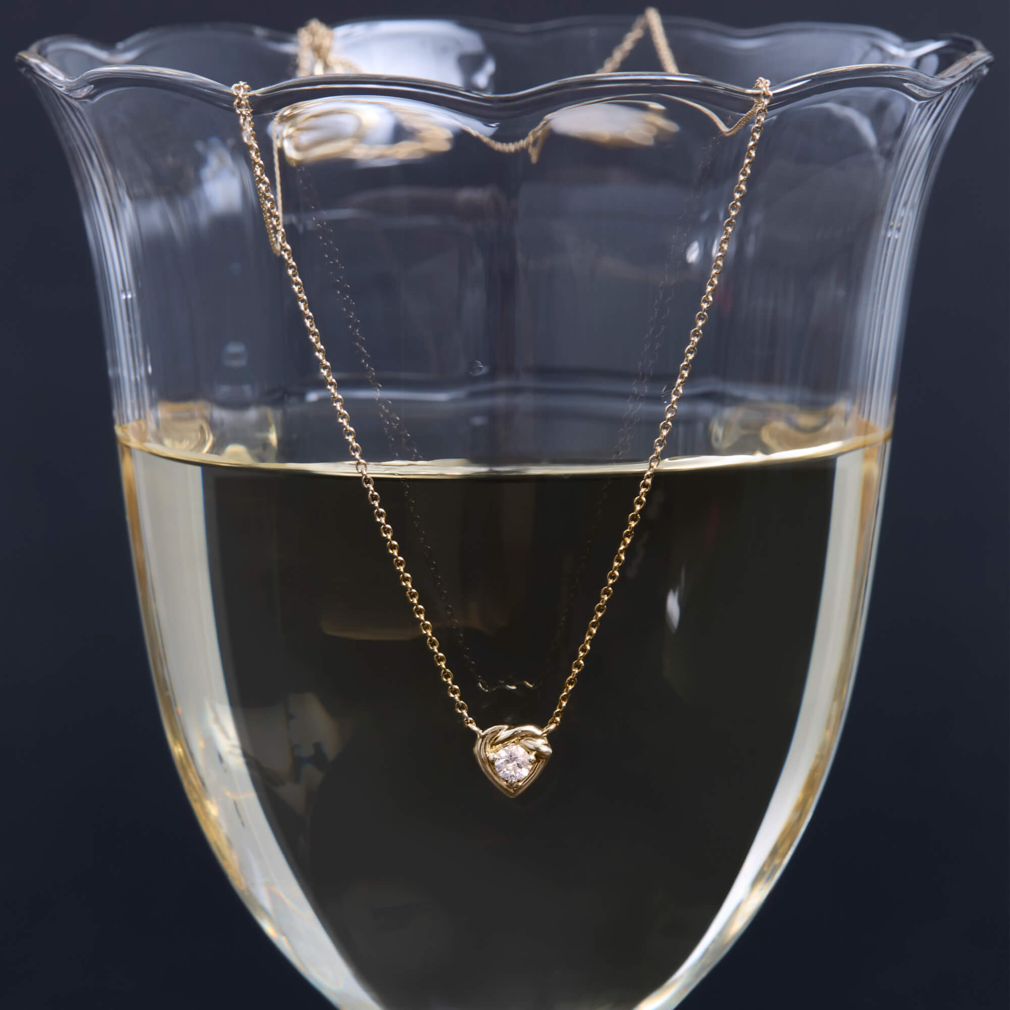 Tie The Knot Diamond Necklace - 8