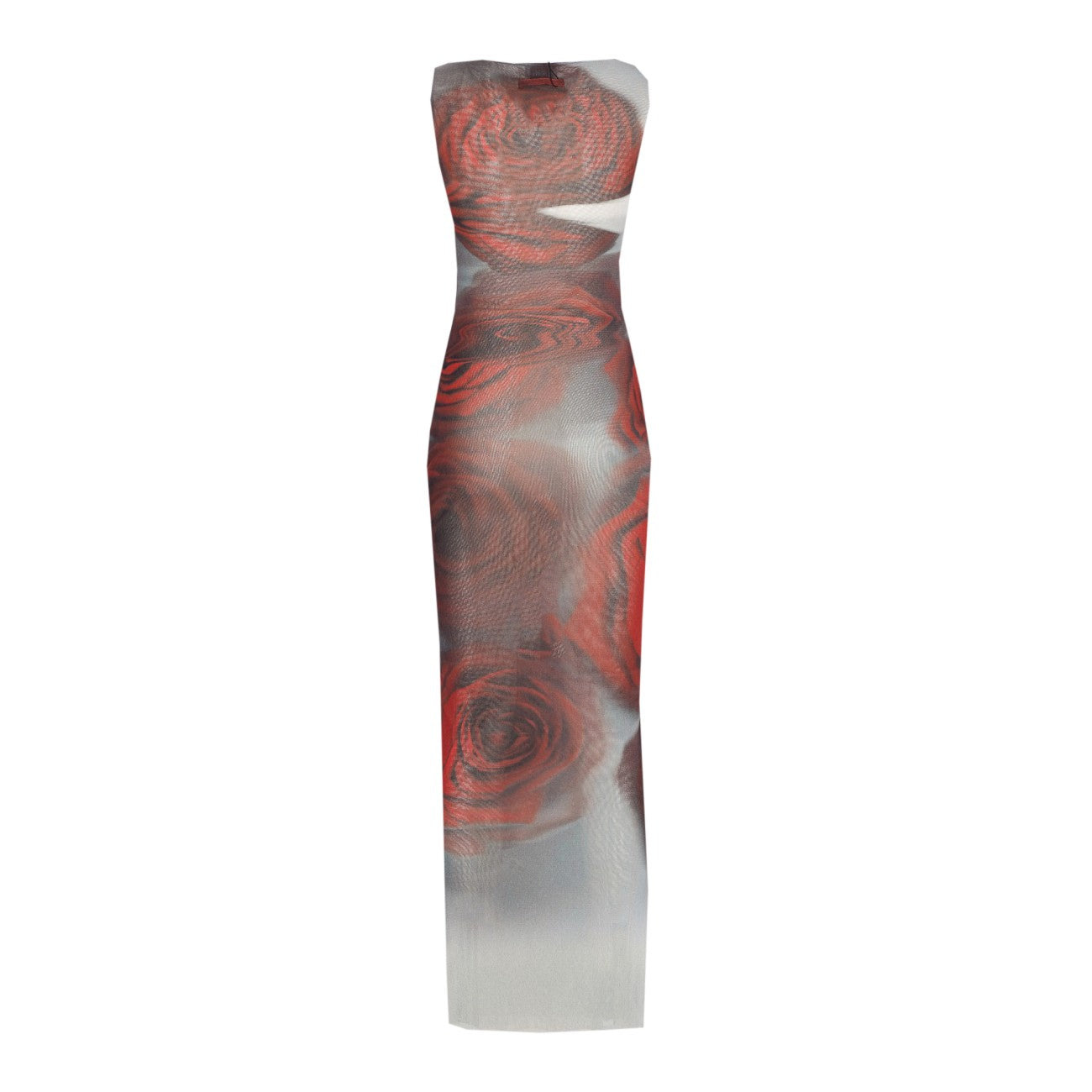 Jean Paul Gaultier Women Blurry Roses Print Dress - 2