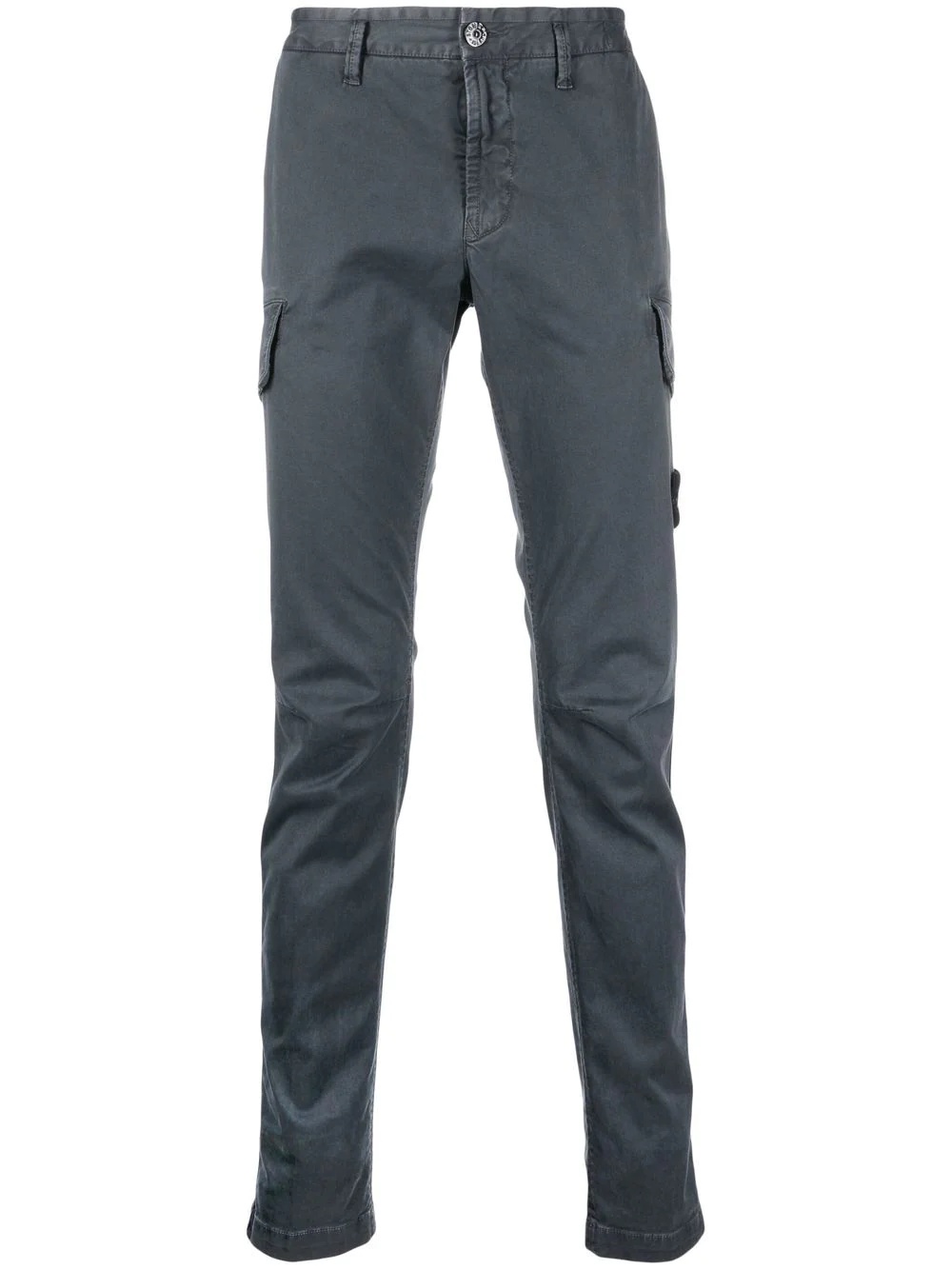 Compass-patch cargo trousers - 1