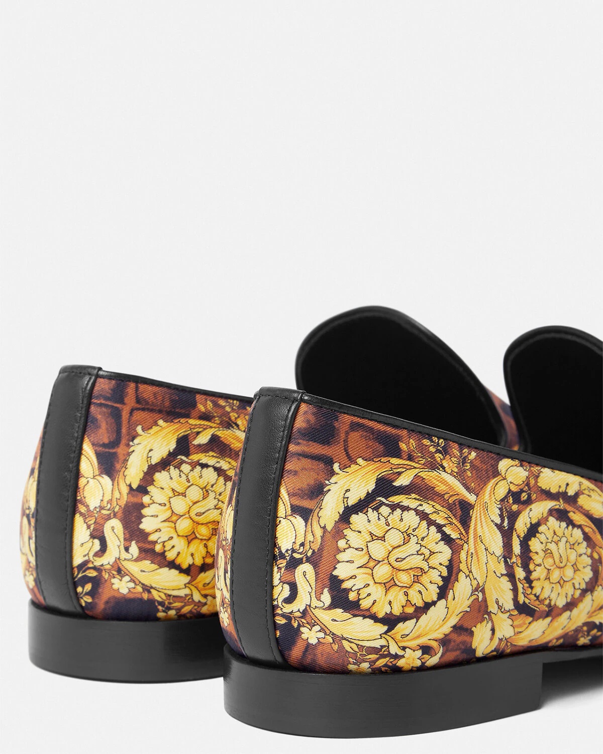 Baroccodile Satin Slippers - 4