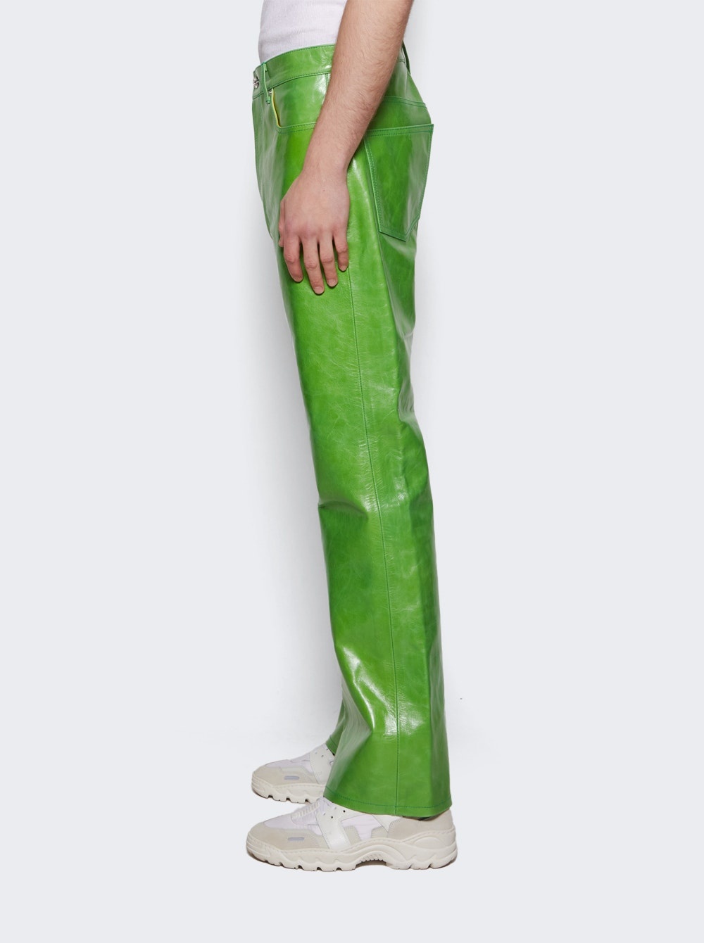 Logan Flare Jean Apple Green - 4