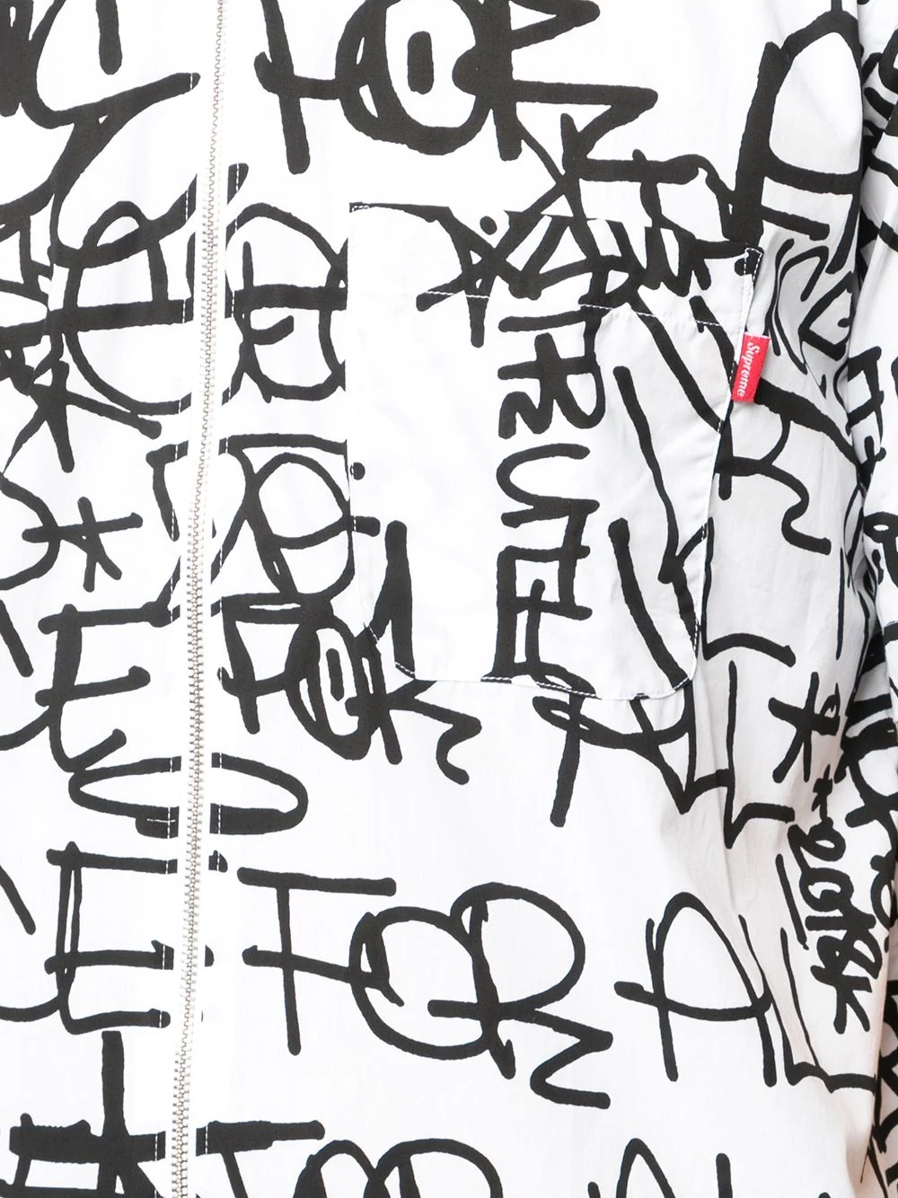 x CDG graphic print shirt - 5