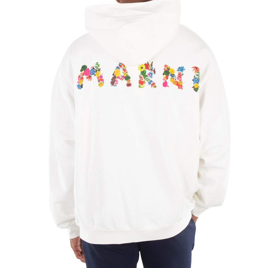 Marni Collage Bouquet Embroidered Hoodie - 2