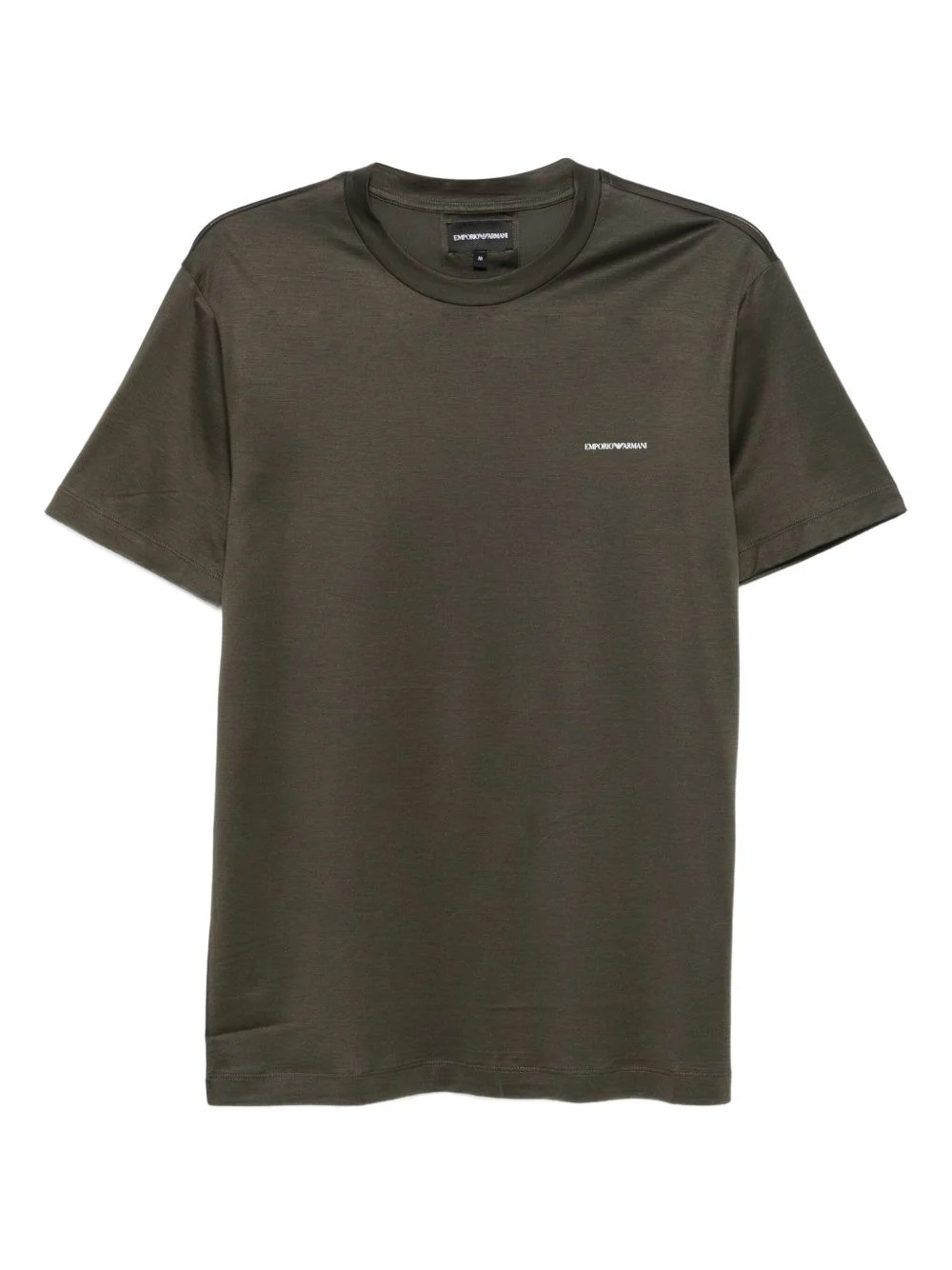 logo-embroidered T-shirt - 1