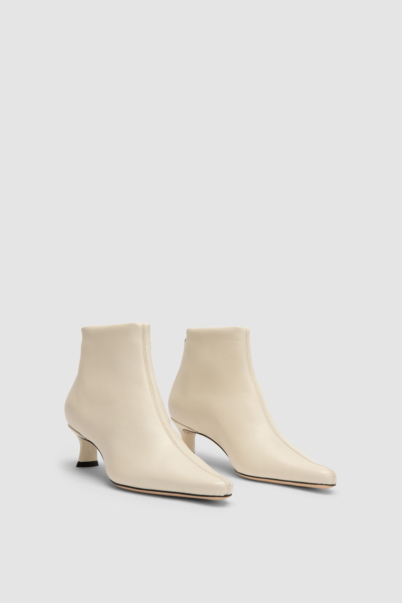 BY FAR Kitten Stevie 22 Limewash Stretch Nappa Leather Ankle Boot outlook
