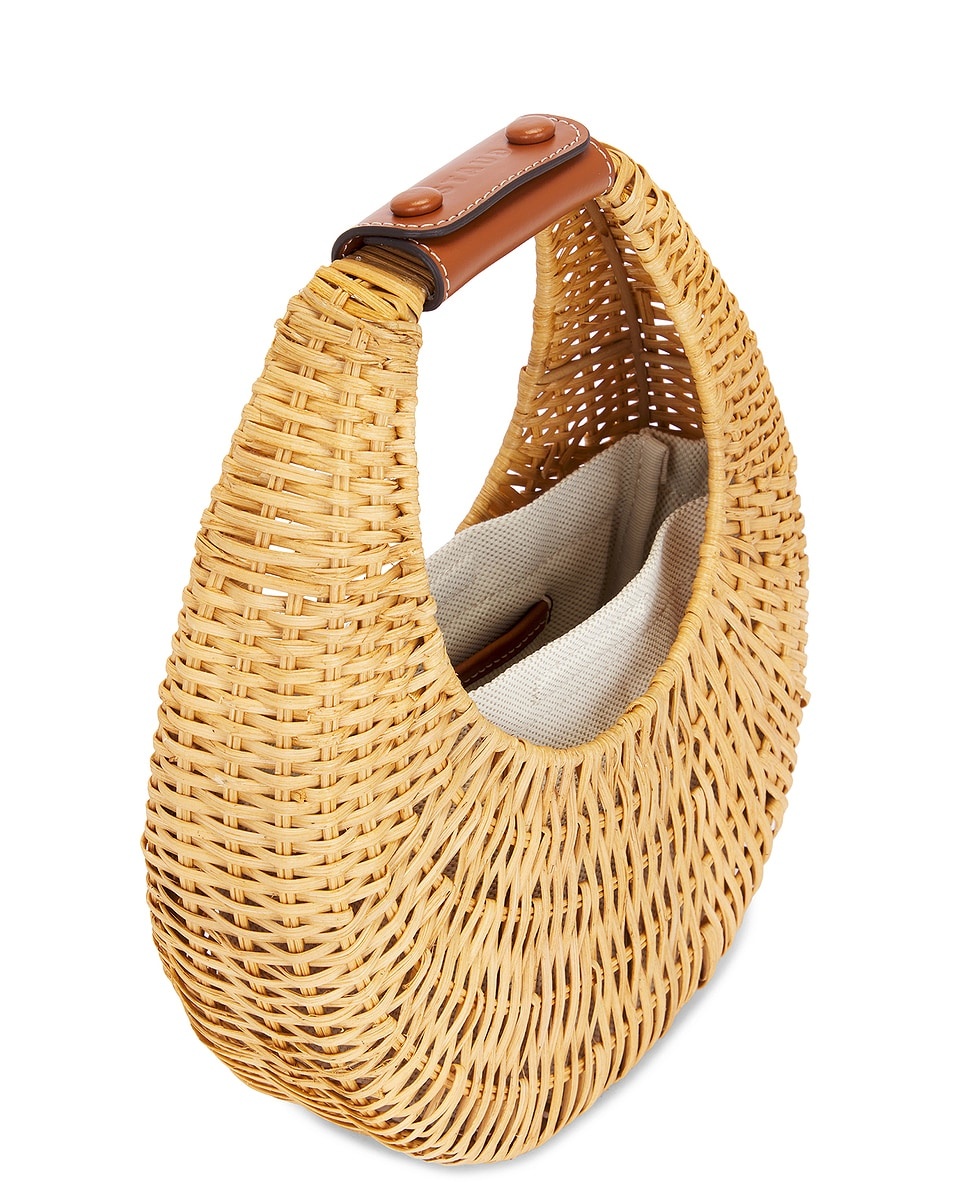 Mini Moon Wicker Bag - 6