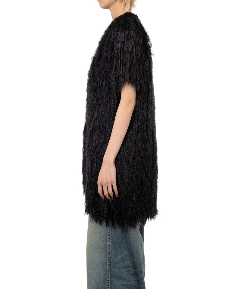 Shaggy Fringe Knit Vest 5