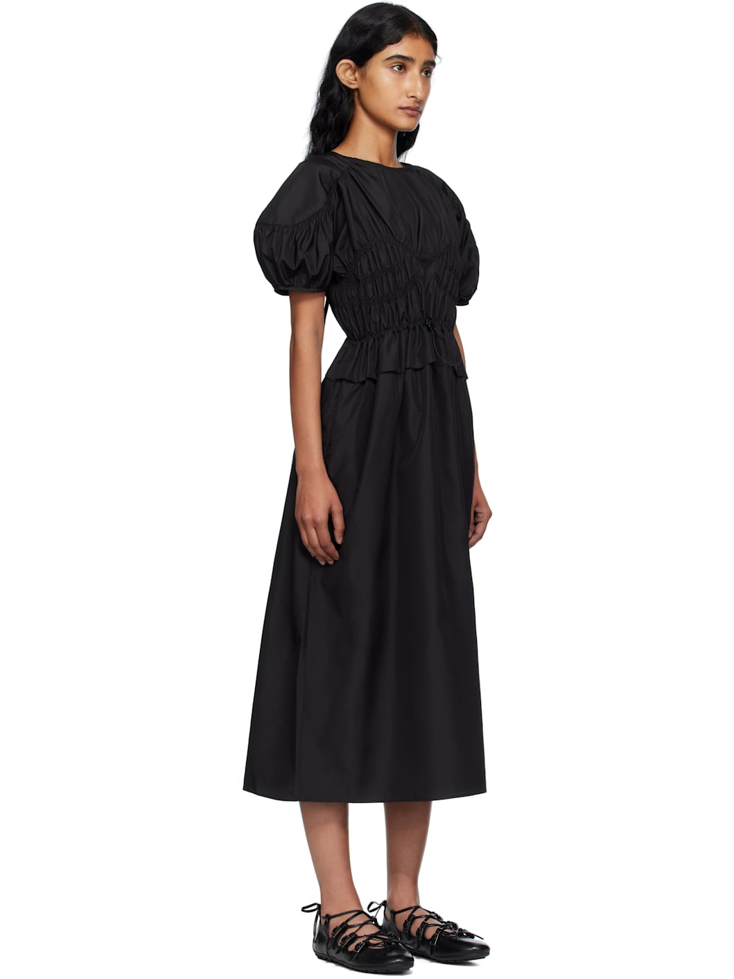Black Betsy Midi Dress - 2