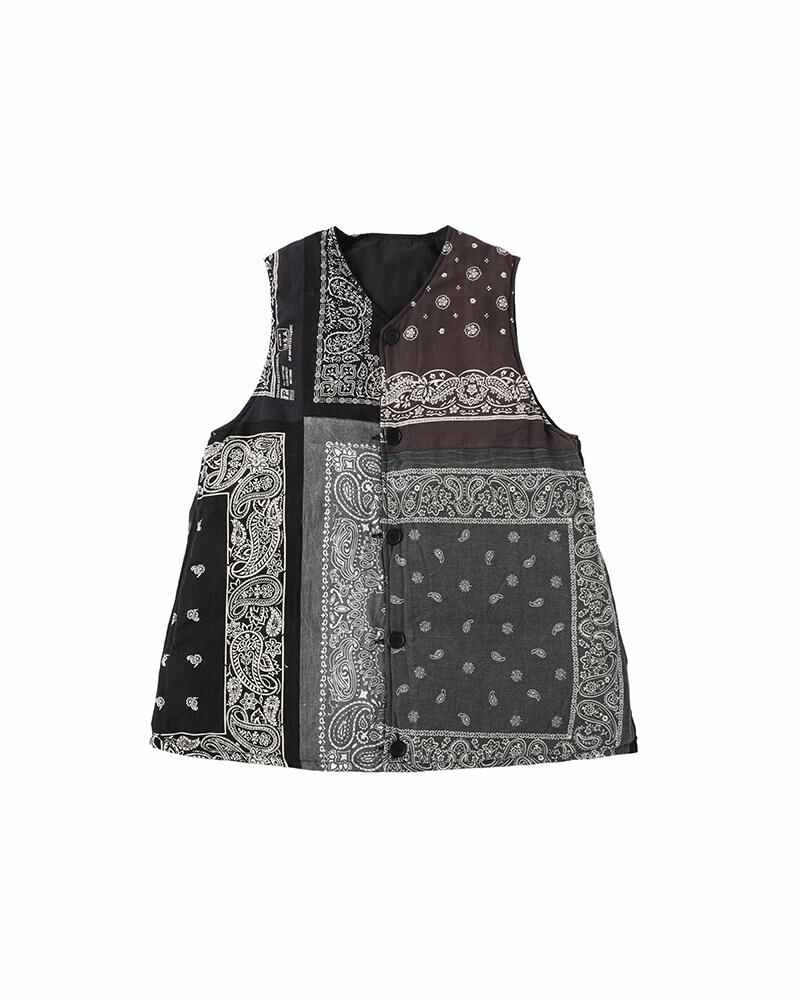 visvim KORA DOWN VEST BLACK outlook