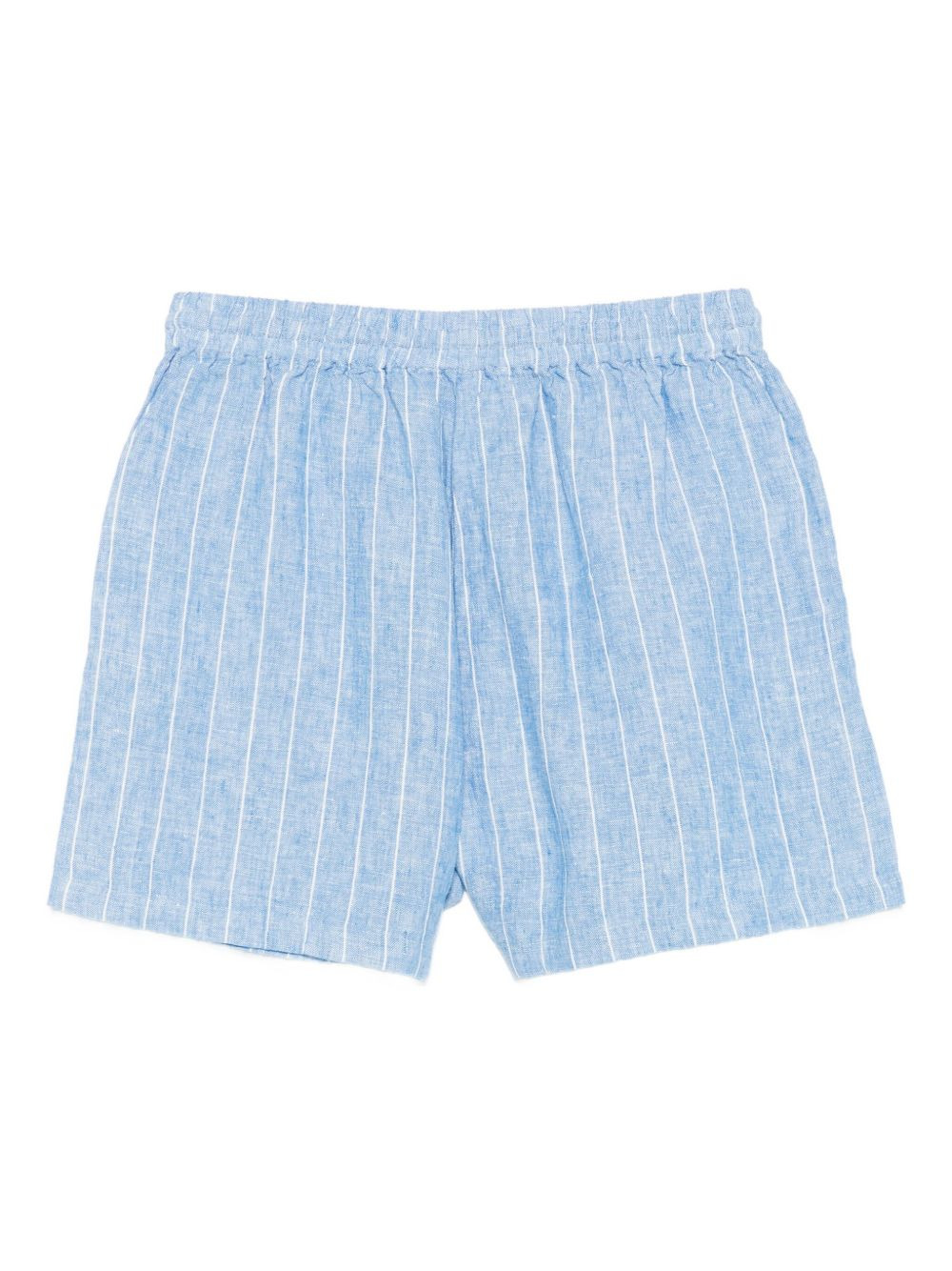Maren striped linen shorts - 2