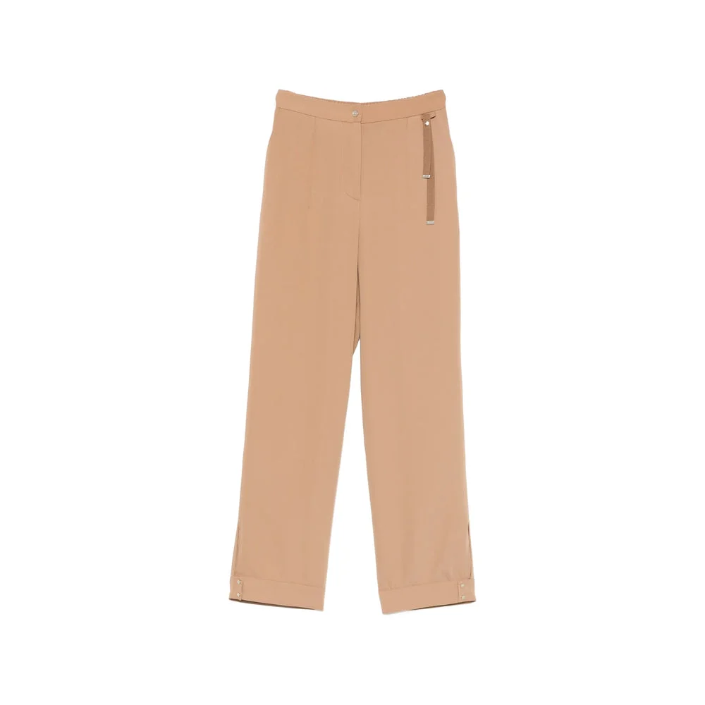Herno Neutrals Trousers - Straight Trousers Women - 1