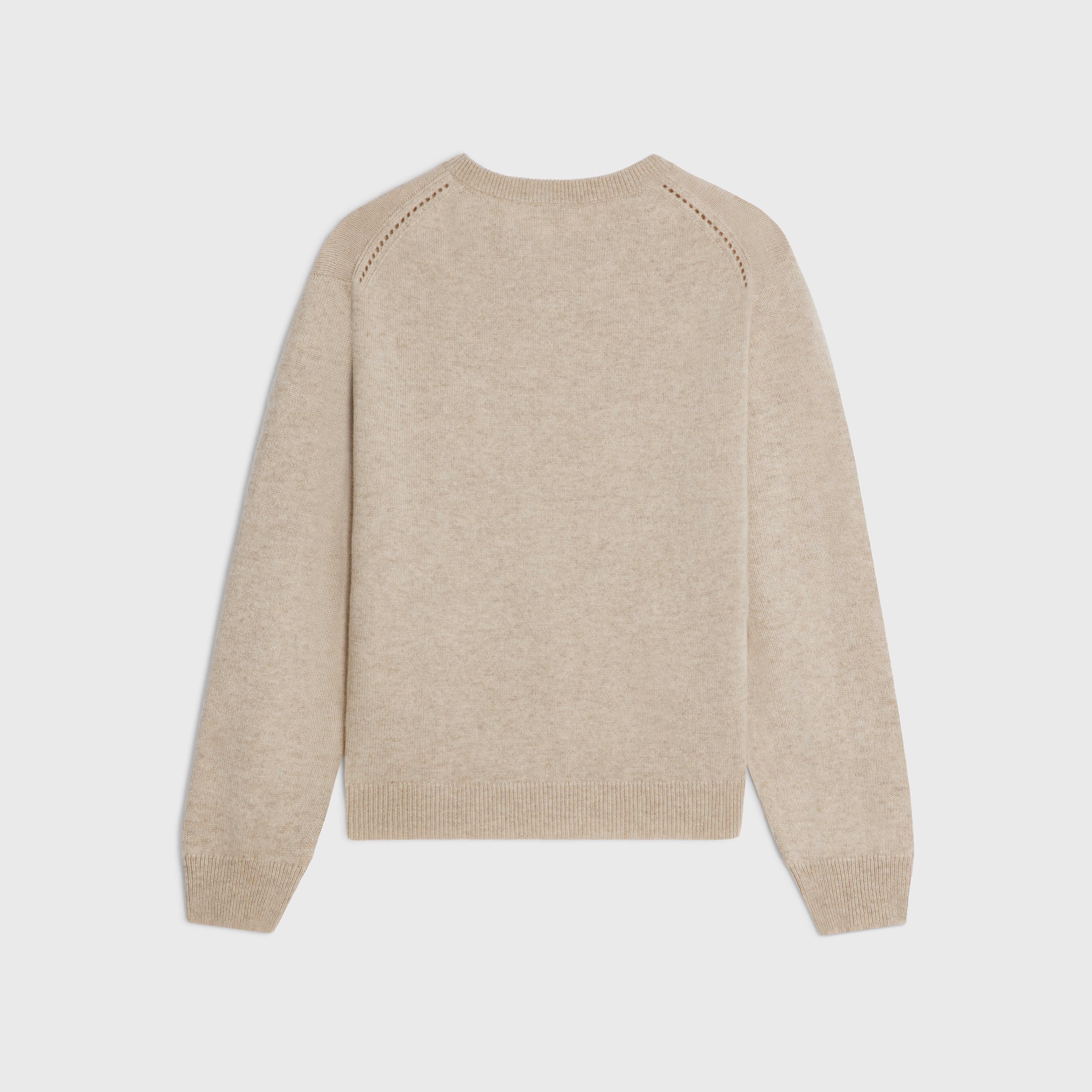 crew neck sweater in Scottish cashmere - 2