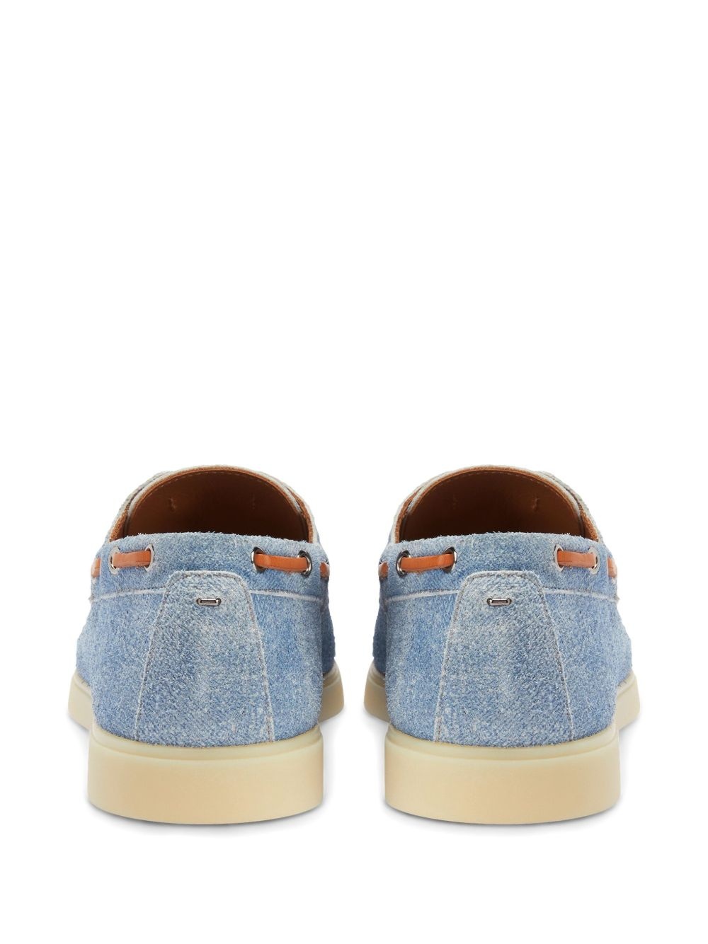 denim boat shoes - 3
