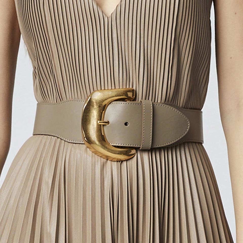 EXTRA LARGE BRASS BUCKLE - 4