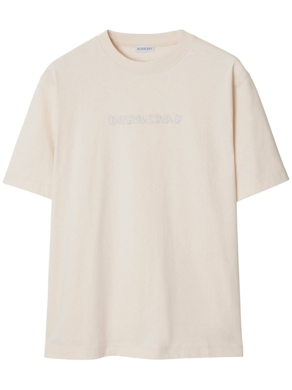 Burberry Men Logo Cotton T-Shirt - 1