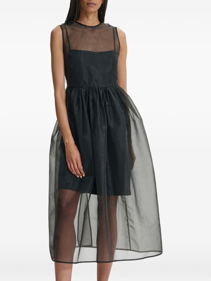 CECILIE BAHNSEN Camillia see-through midi dress outlook