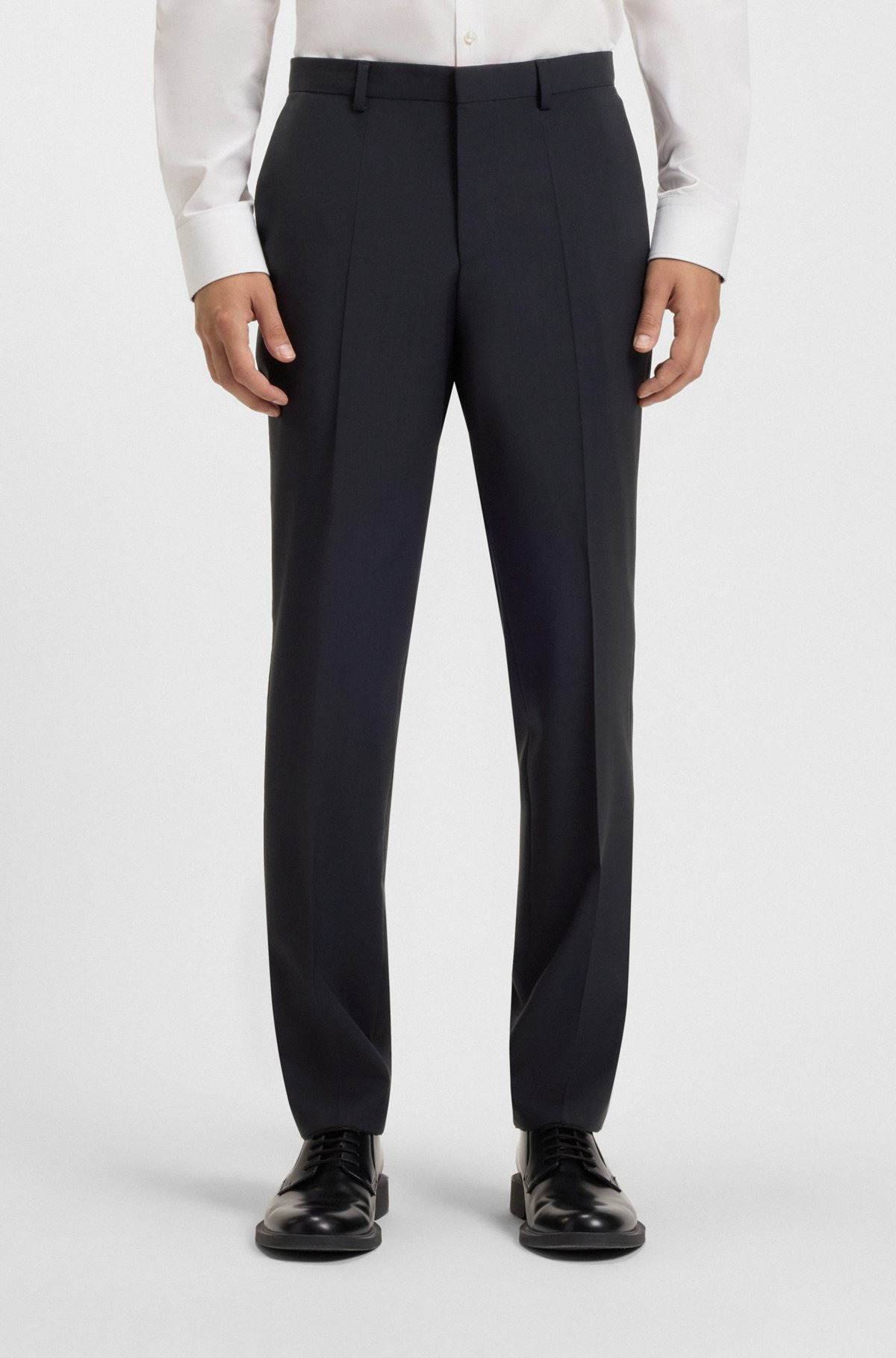 EXTRA-SLIM-FIT TROUSERS IN WOOL - 2