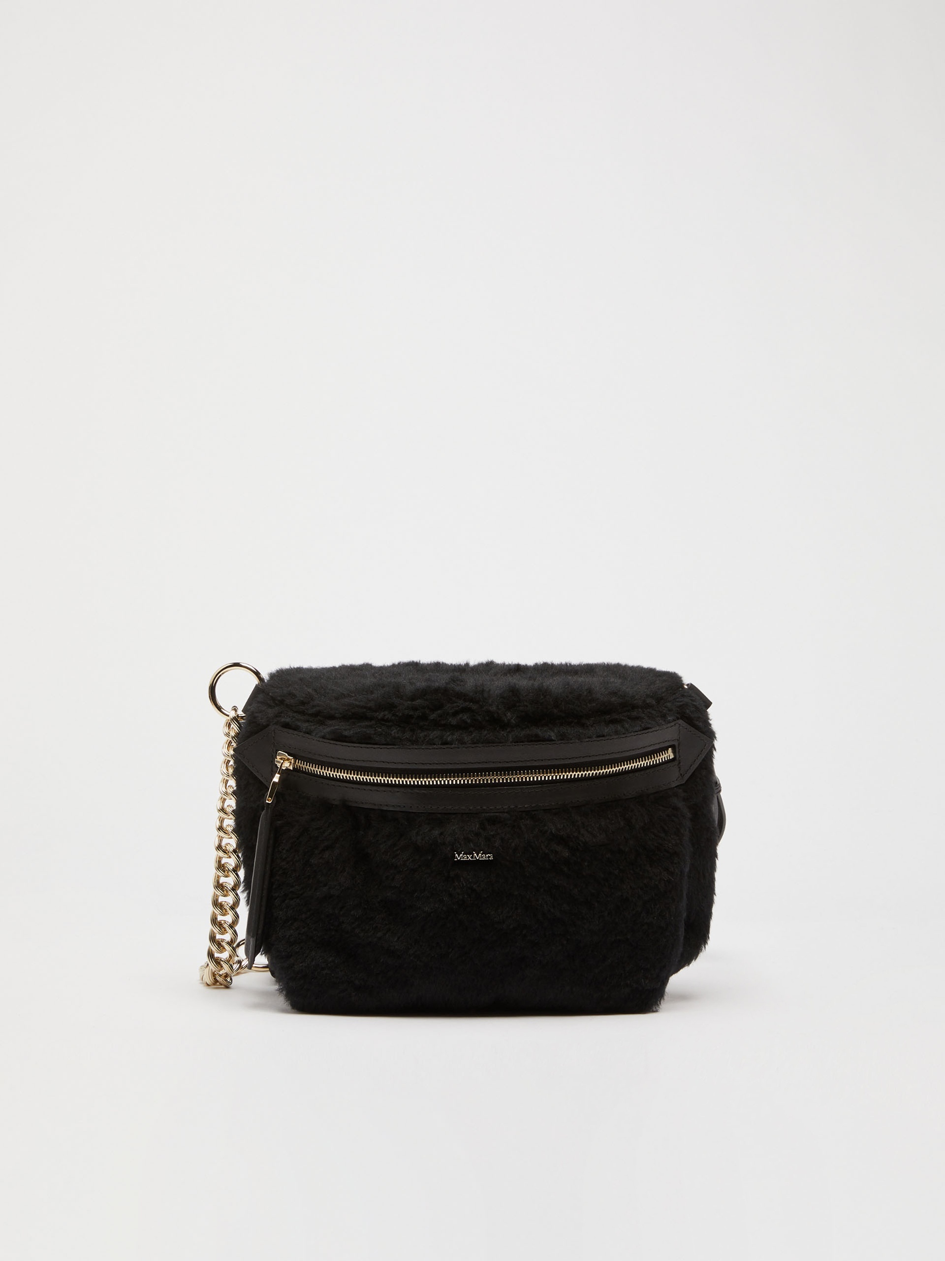 NEWBAN1 Teddy fabric belt bag - 1
