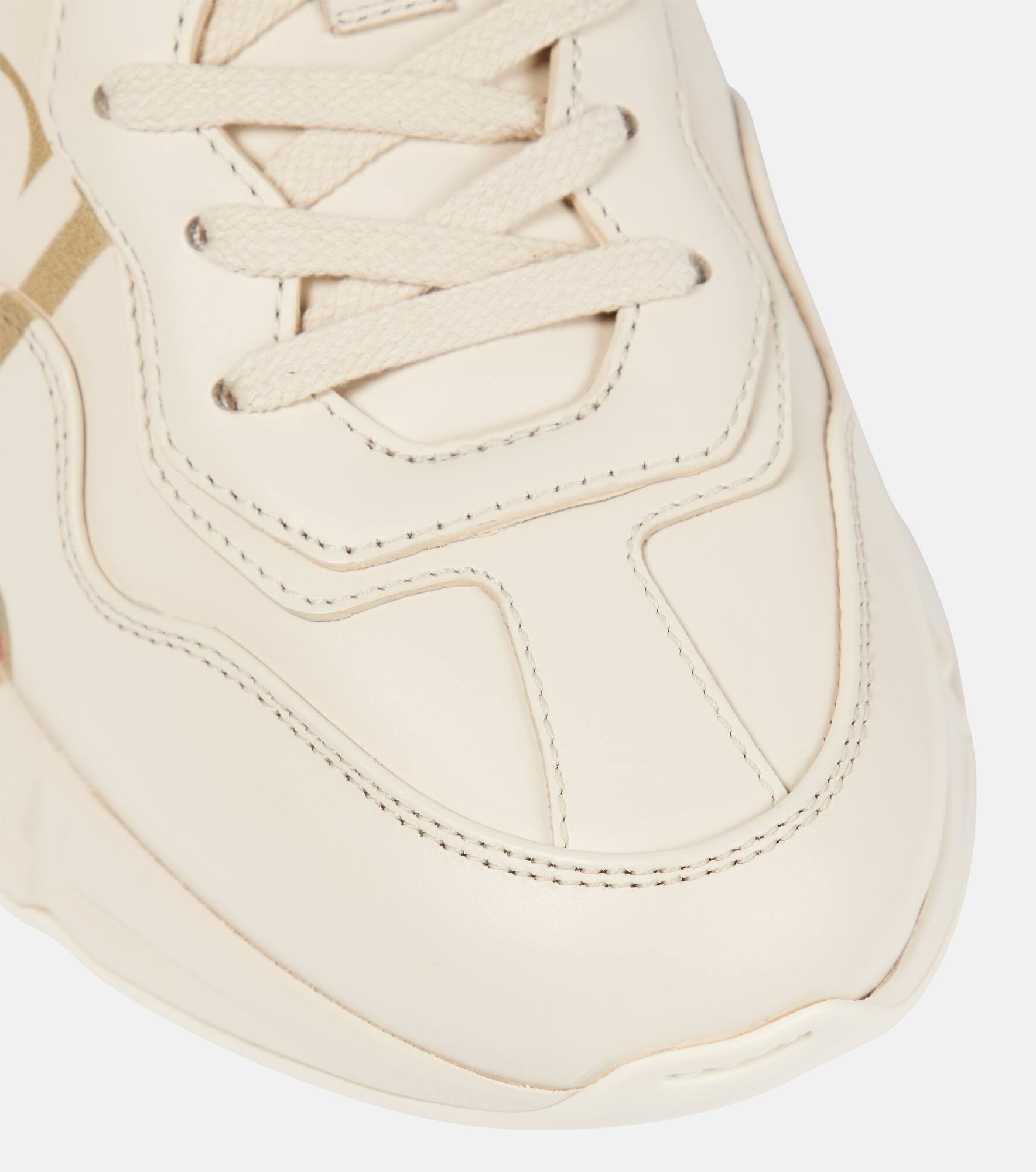 Rhyton leather sneakers - 5